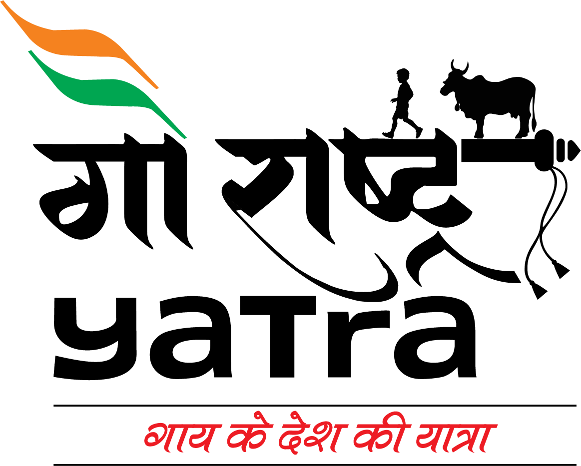 Gau Rashtra Yatra Logo